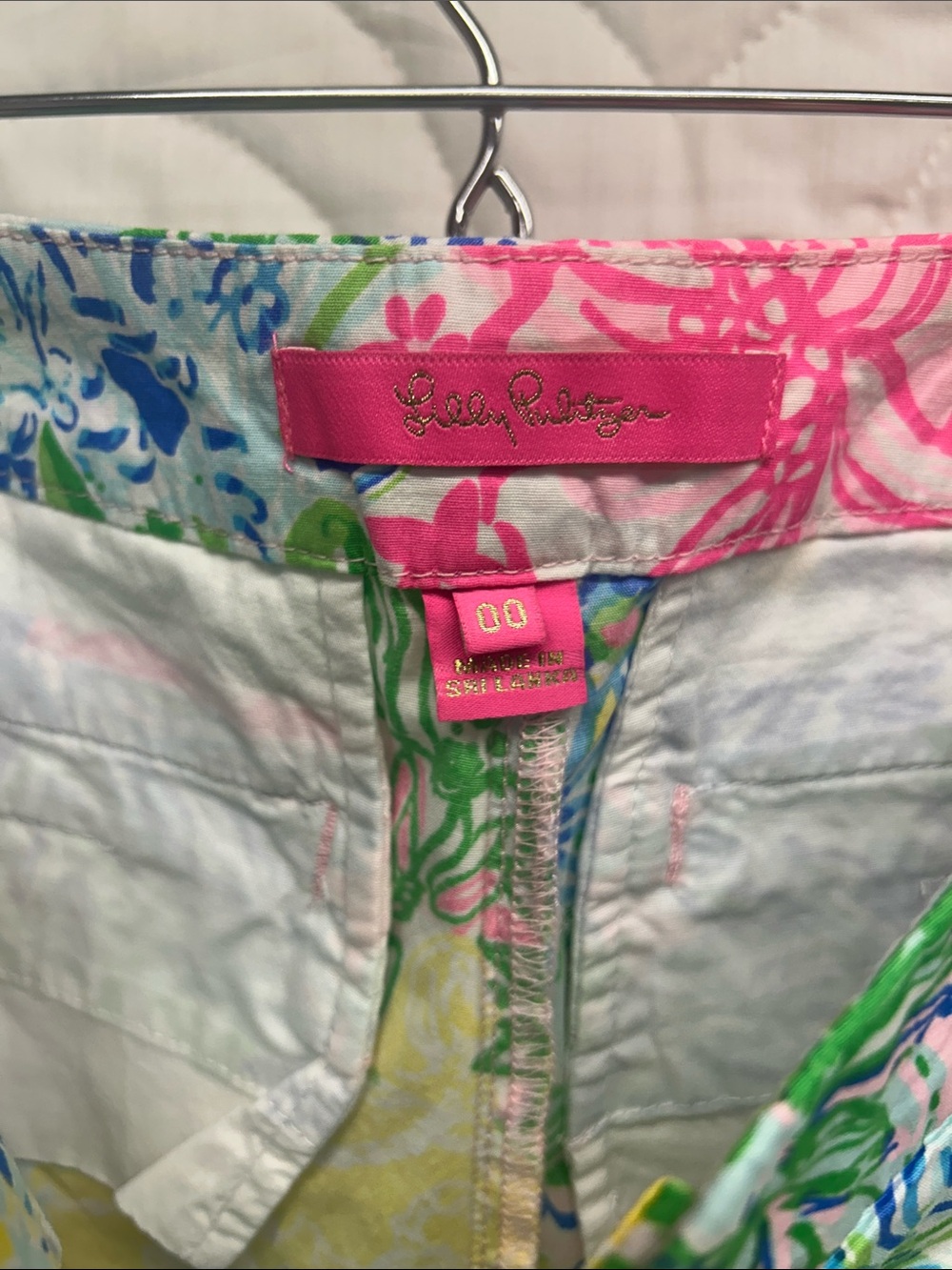 Lilly Pulitzer Floral Scallop Hem Women's Shorts - Multicolor - Picture 5 of 6
